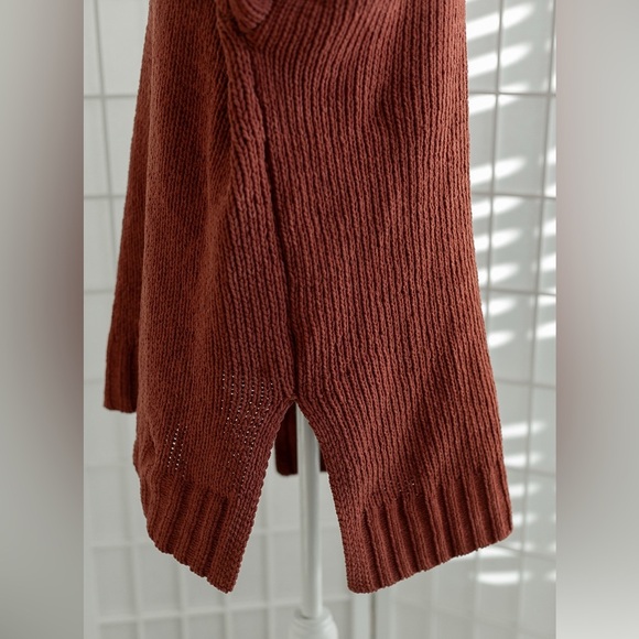 Altar’d State Knit Terracotta Sweater | Small - Picture 5 of 8